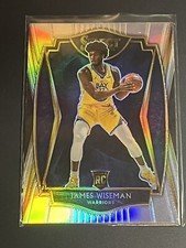 2020-21 Panini Select JAMES WISEMAN 184 RC Rookie Silver Premier level