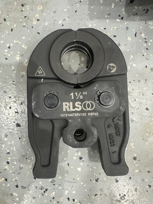 RLS KSP40 Press Tool Jaw 1 1/8 in for Copper, MPN 101214475RV103