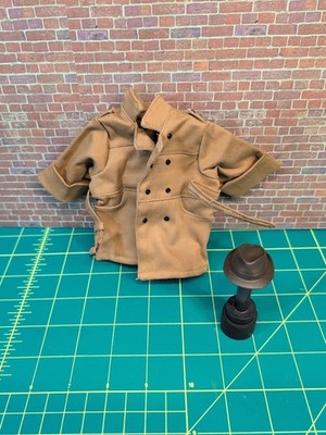 1/12 Scale Soft Goods Mezco Fantastic Four Ben Grimm Trench Coat & Fedora Hat