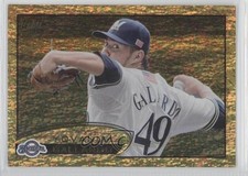 2012 Topps Gold Sparkle Yovani Gallardo #654 0m8