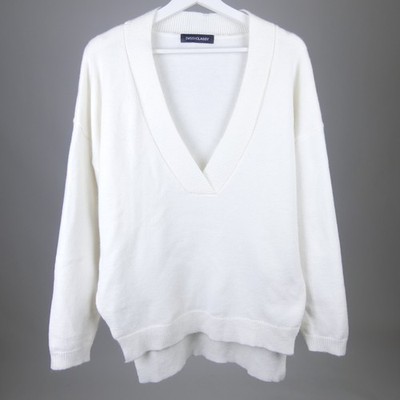 SASSY CLASSY Pullover Oversize Knit Natur Weiß Gr. ONE SIZE