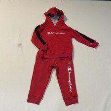 Champion Toddler Boys  2-Piece Sweatshirt and Jogger Classic Set Size 2T -3D