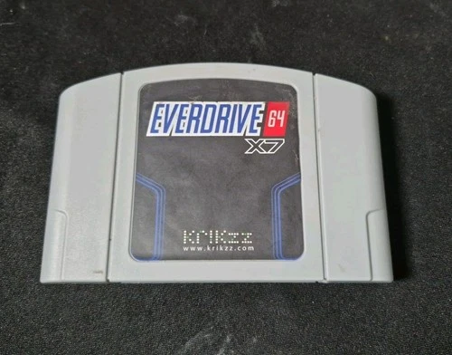 Everdrive 64 X7 Nintendo 64 Barely Used 32gb SD card included