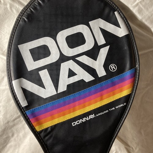 donnay tennis racquet with case vintage NEW OLD STOCK perfect condition light 4 - Picture 2 of 15