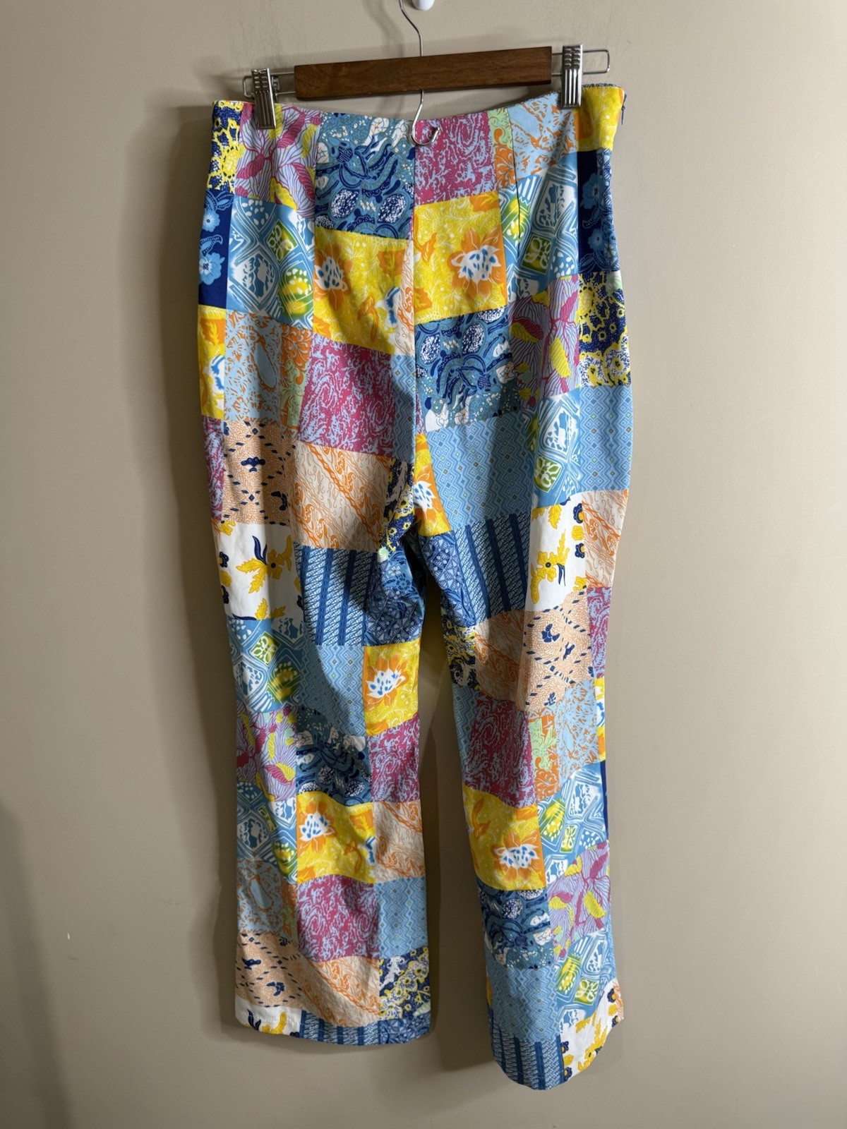 Women’s Cider Patchwork Pants Lightweight Bootcut… - image 2