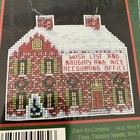 Cross My Heart Cross Stitch Santas Village Kit Accounting Office CSK435 Vtg 1996 — photo 2
