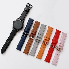 Band Wriststrap Watch Strap For Huawei Watch GT 2 42mm 46mm 20mm 22mm Leather
