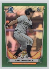 2014 Bowman Draft Chrome Green Refractor 78/150 Taylor Gushue #CDP118 l5x