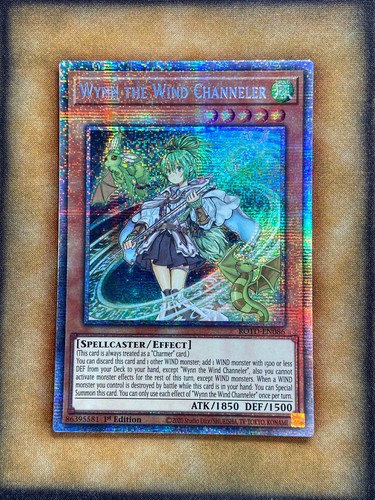 Wynn the Wind Channeler [Starlight Rare 1st Edition] ROTD-EN086 YuGiOh Rise of the Duelist card