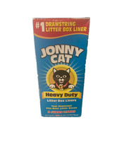 Jonny Cat Heavy Duty Jumbo Tear-Resistant Litter Box Liners, 5 Count New