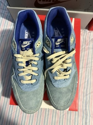Nike Air Max 1 Men's Size 10.5 'Dirty Denim' Mineral Slate Shoes DV3050-300