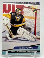 1992-93 Fleer Ultra #206 Wendell Young Tampa Bay Lightning