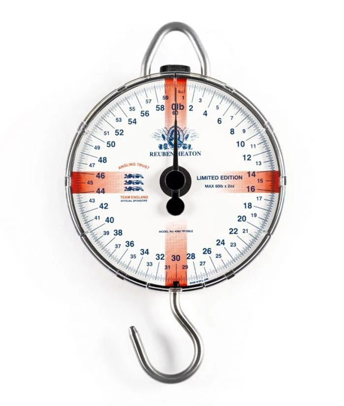 Reuben Heaton Limited Edition England 60lb X 2oz Scales