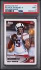 2017 SA-GE HIT PREMIER DRAFT #5 PATRICK MAHOMES II ROOKIE RC PSA 9
