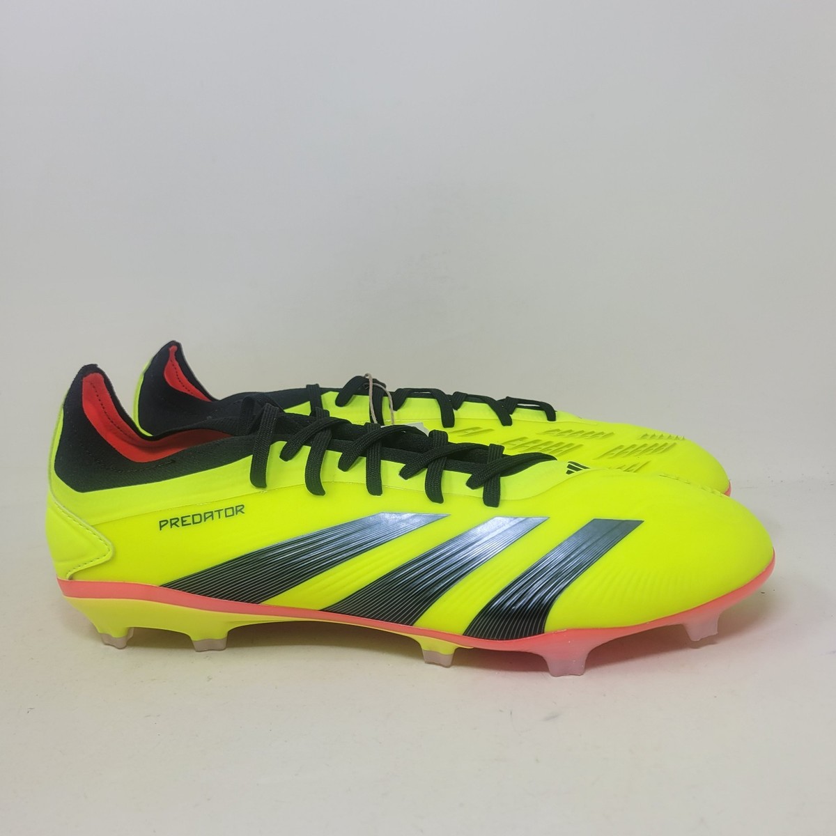 adidas Predator 24 Pro Firm Ground Soccer Cleats Solar Yellow