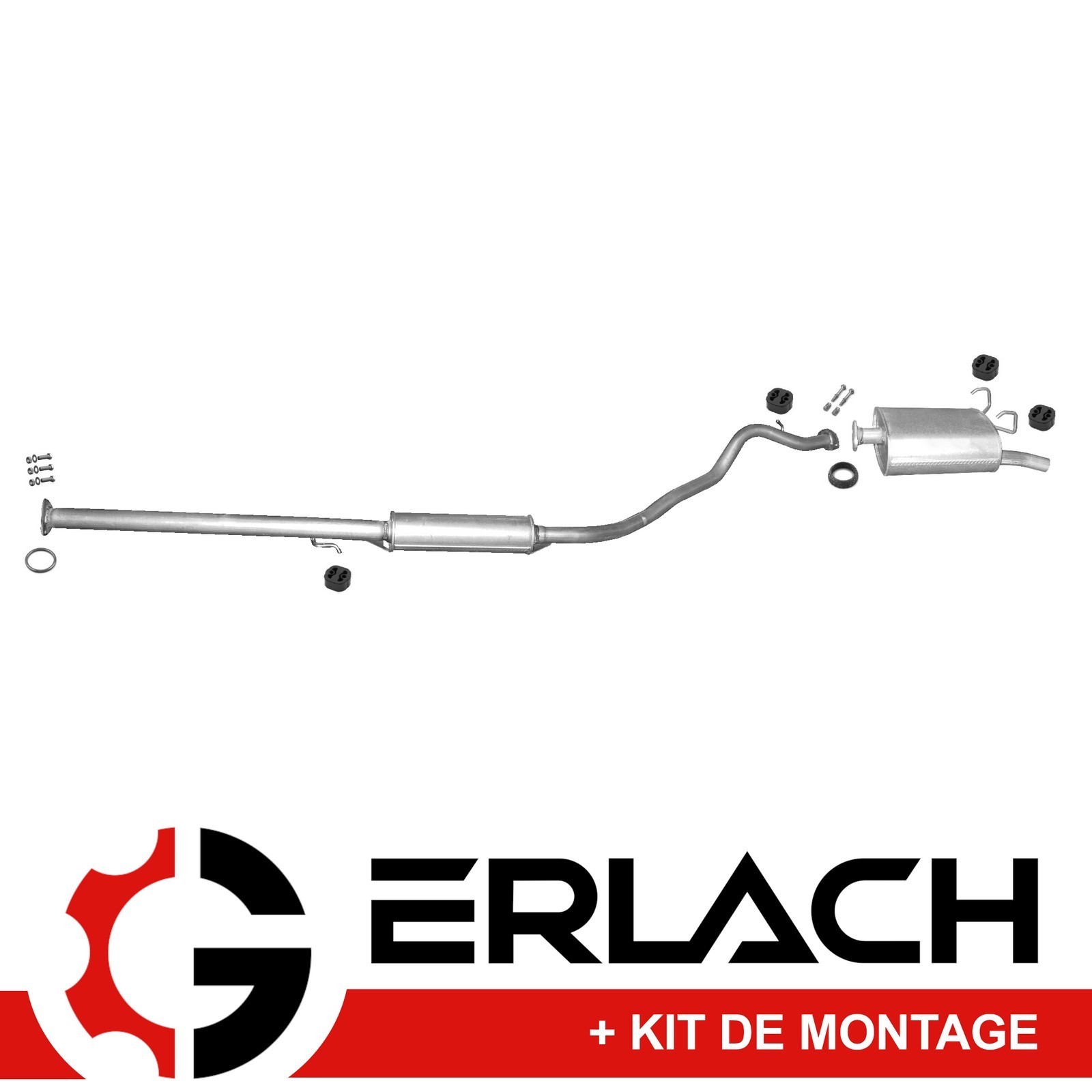Pot échappement silencieux Honda CR-V 2.0 idéal trajets famille