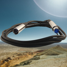 10ft - Shielded 3-Pin XLR Extension Microphone Mic Audio Cable Cord Male Female