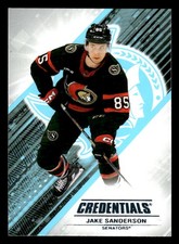 2024-25 Upper Deck Credentials #81 Jake Sanderson