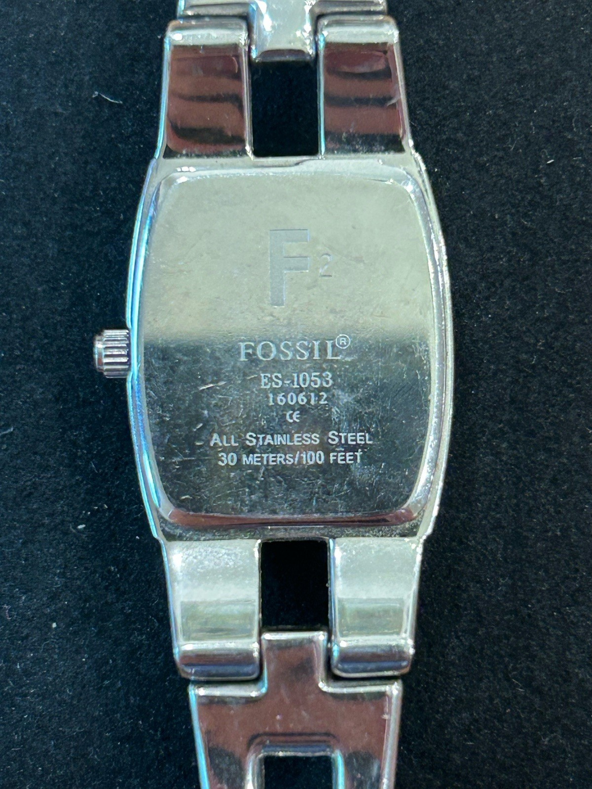 Fossil F2 silver-tone stainless steel women's watch | eBay