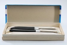 Vintage (um 1979) HEIKO Nr. 443 & 542 Fein Füllfederhalter & Kugelschreiber Set (Gehäuse)