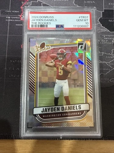 PSA 10 2024 Panini Donruss - The Rookies Jayden Daniels #TR-37 (RC)