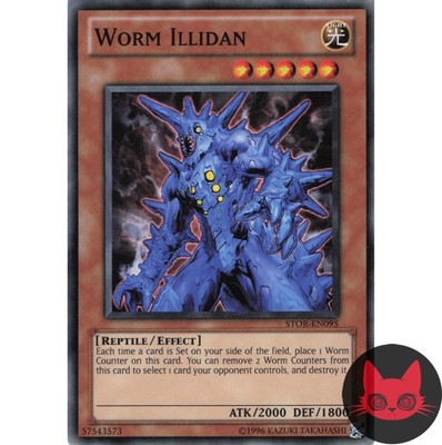 Yugioh Worm Illidan STOR-EN095 Common NM