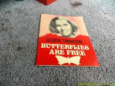 BUTTERFLIES ARE FREE. 1971 program with Gloria Swanson