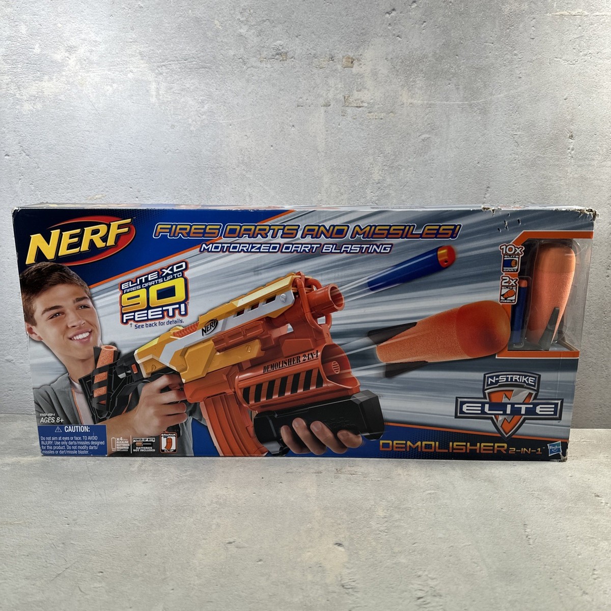 NERF N-Strike Elite Demolisher 2 in 1 Blaster - A8494 for
