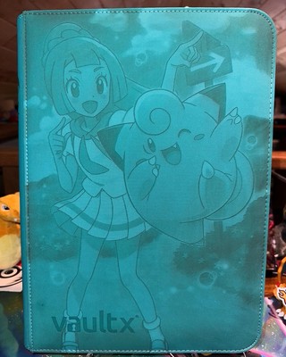 Vault X 9 Pocket Teal JTG Lil and Squish Fairy Laser Engraved Binder