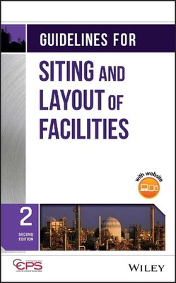 Guidelines for Siting and Layout of Facilities by CCPS (English) Hardcover Book