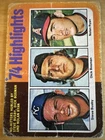 1975 Topps - '74 Highlights Nolan Ryan, Dick Bosman, Steve Busby #7