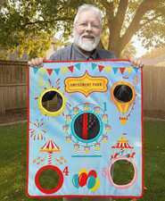 Amusement Park Bean Bag Toss Game corn hole party event day care target activity