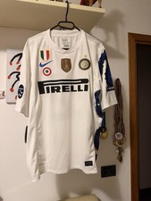 Maglia Calcio Inter Away 2010/11 Milito Shirt Trikot Maillot Camiseta