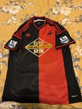 Swansea 2014 Away Shirt with Premier Patches Men’s XL Excellent Condition