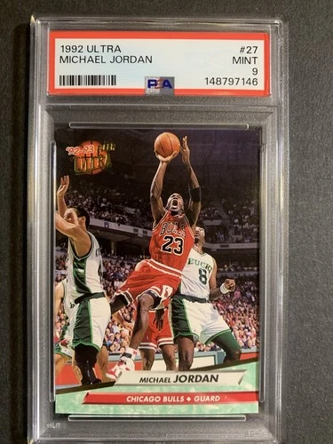 1992 Fleer Jordan PSA 9