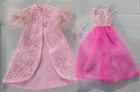X-613 VINTAGE 1960'S MATTEL BARBIE PINK MOONBEAMS #1694 OUTFIT - COMPLETE