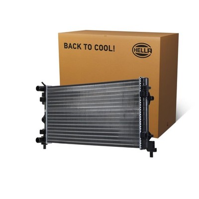 HELLA Radiator, engine cooling 8MK366302-461
