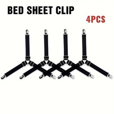 Bed sheet clips, Straps