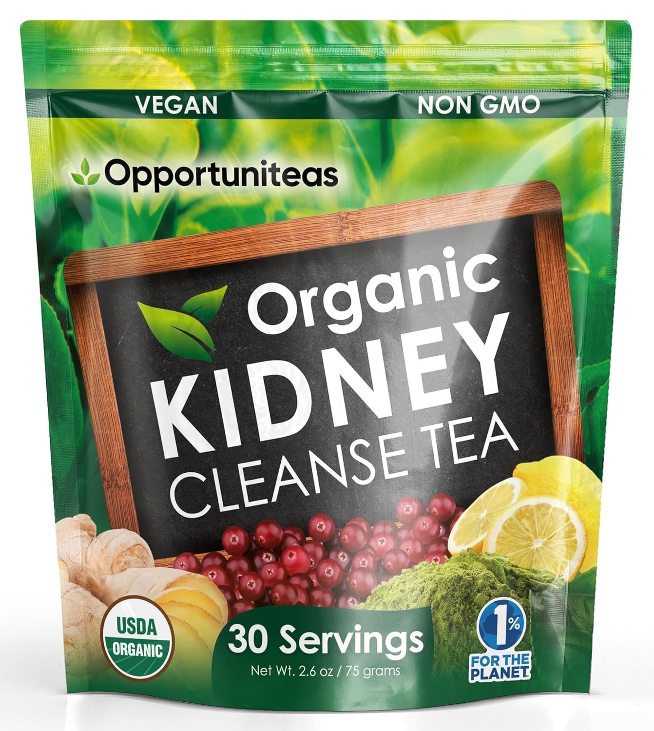 - Matcha Green Tea, Cranberry, Lemo...