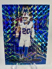 2024 Panini Mosaic - Taylor Rapp #28 Reactive Blue Mosaic Prizm Buffalo Bills DB