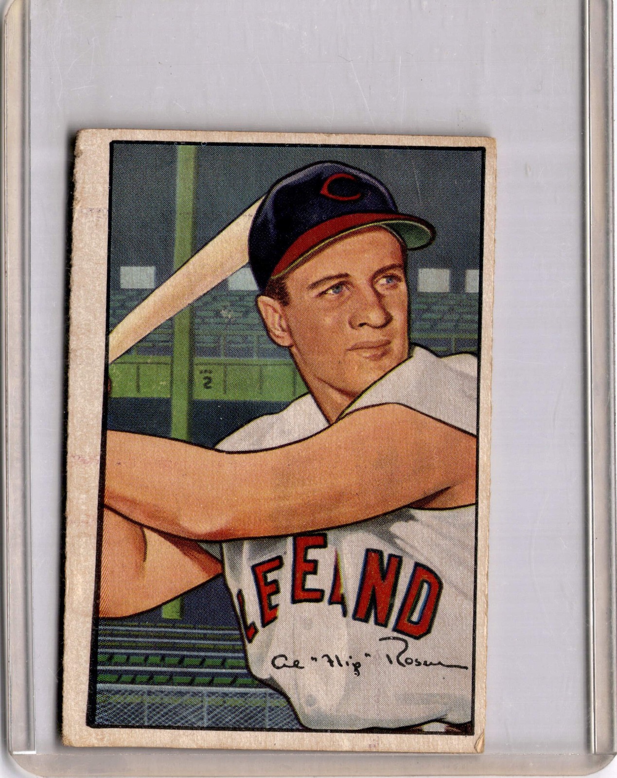 1952 Bowman #151 Al "Flip" Rosen
