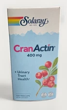 Solaray CranActin Cranberry Extract No Alcohol 120 VegCap New