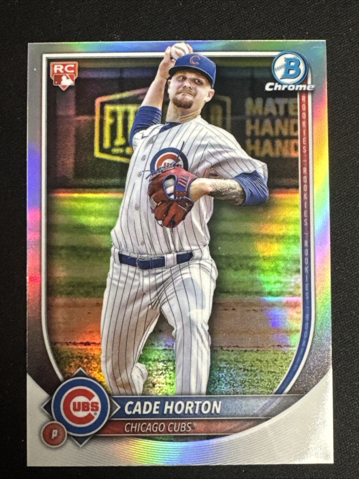 2025 Bowman - Chrome Prospects Cade Horton #BCP-10 Red Rookie Redemption (RC)
