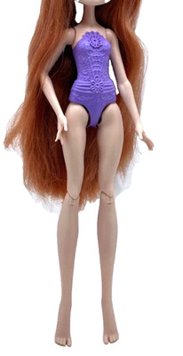 EVER AFTER HIGH HOLLY O HAIR HAIRSTYLING DOLL BODY JOINTED KNEES