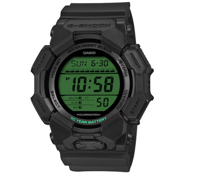 CASIO G-SHOCK GD-010BEG-1JF Black Electro Green Digital 200M JDM