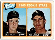 1965 Topps High Numbers Greg Bollo/Bob Locker Rookie Baseball Cards #541