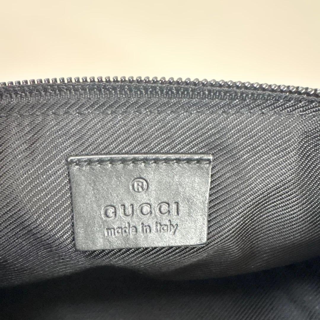 GUCCI GG pattern Mini Shoulder Bag Black canvas 918184 — image 7
