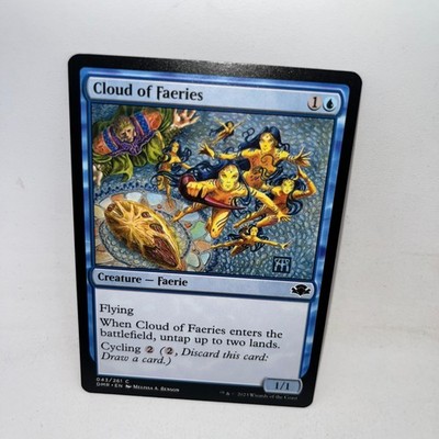 Cloud of Faeries 43 Common Dominaria Remastered Magic: The Gathering LP