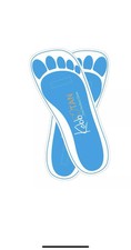 25 Pairs 50Feets Spray Tanning Feet Pads Disposable Sunless Airbrush Tannin...