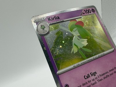 Kirlia 059/132 ME01 Cosmos Holo Promo Pokemon TRIPLE SWIRL 🌀🌀🌀, Ships Quick